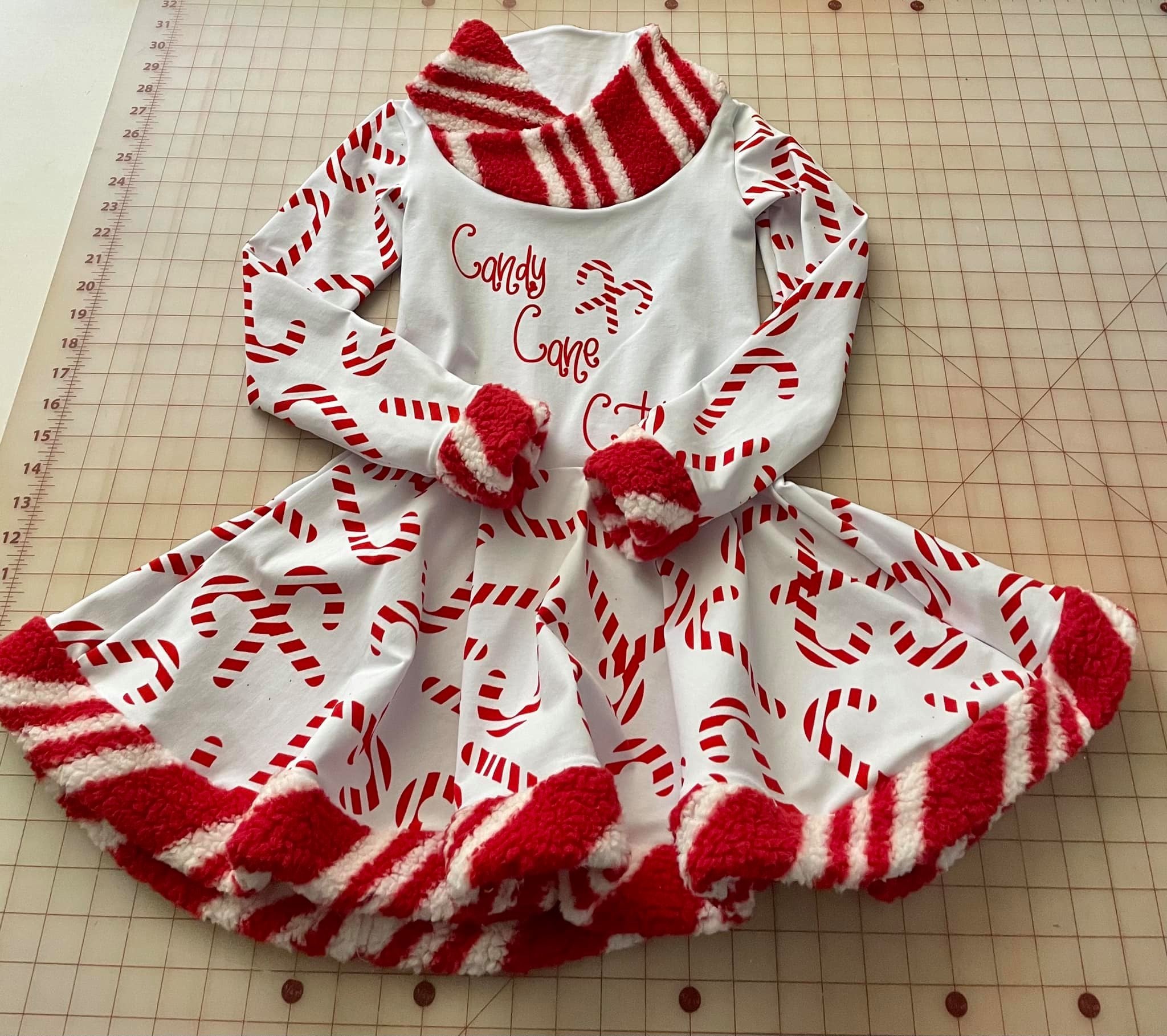 Candy Cane Cutie As shown or Design your own! Will ship end of November